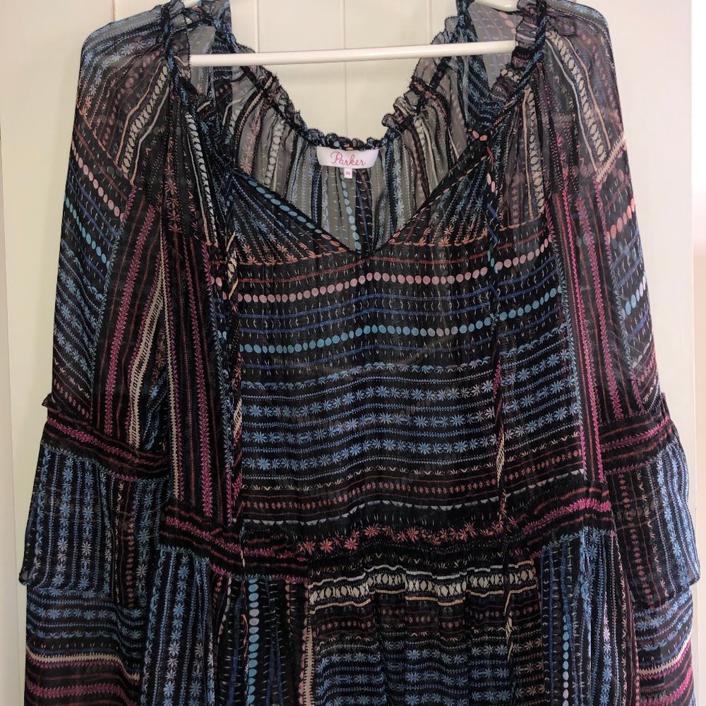 Sheer long sleeve